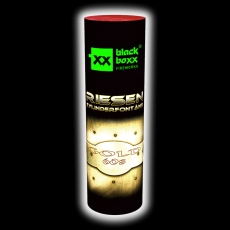 Riesen Zylinderfontäne Gold 60s