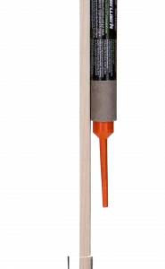 Signalrakete mit Schweif