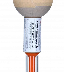 930 Kugelrakete rote Blinker + grüner Ring