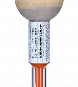 930 Kugelrakete  Silberweide + Ring rot