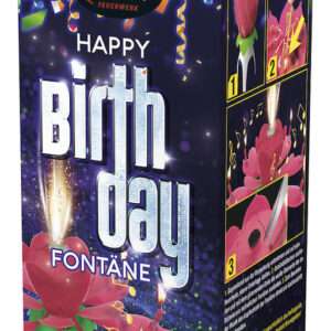 Happy Birthday Fontäne