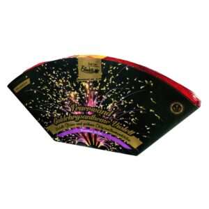 Feuerwand Goldchrysantheme Violett